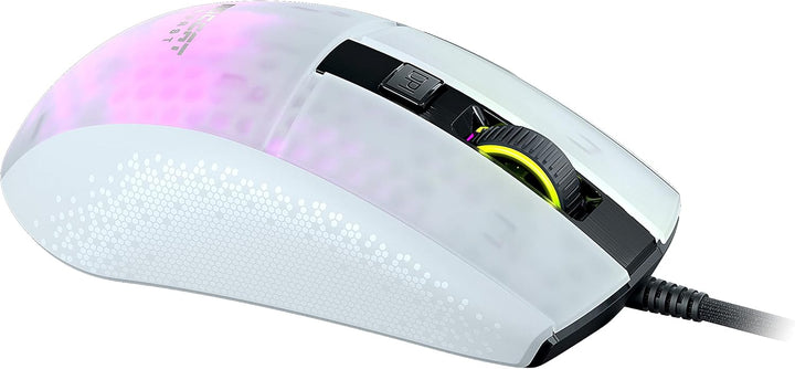 Roccat Burst Pro - Extrem leichte Optical Gaming Maus (hohe Präzision, Optischer Owl-Eye Sensor (100