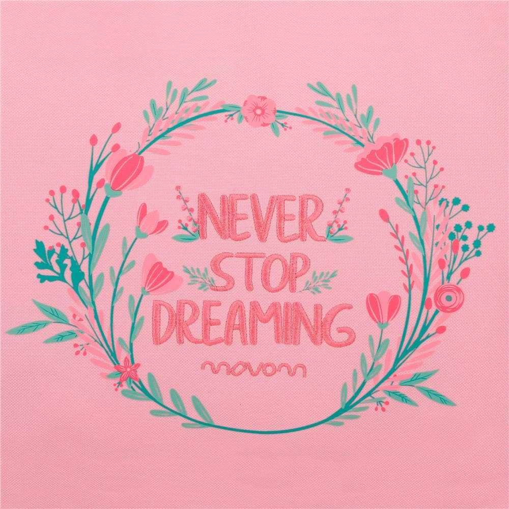 Movom Never Stop Reisetasche Rosa 45x26x20 cms Polyester, Reisetasche