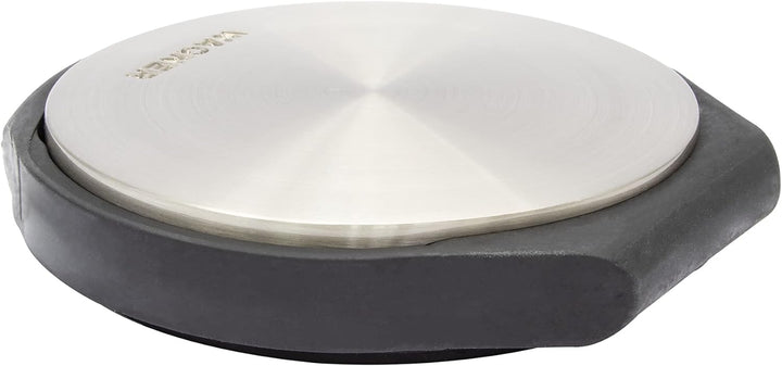 WAGNER Design-Boden-Türstopper SCREW OR GLUE DESIGN - Durchmesser Ø 90 x 105 x 20 mm, Zinkdruckguss