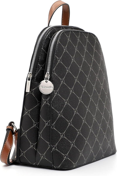 Tamaris Rucksack TAS Anastasia 31168 Damen Rucksäcke Print Black 100 Einheitsgrösse, Black 100 Einhe