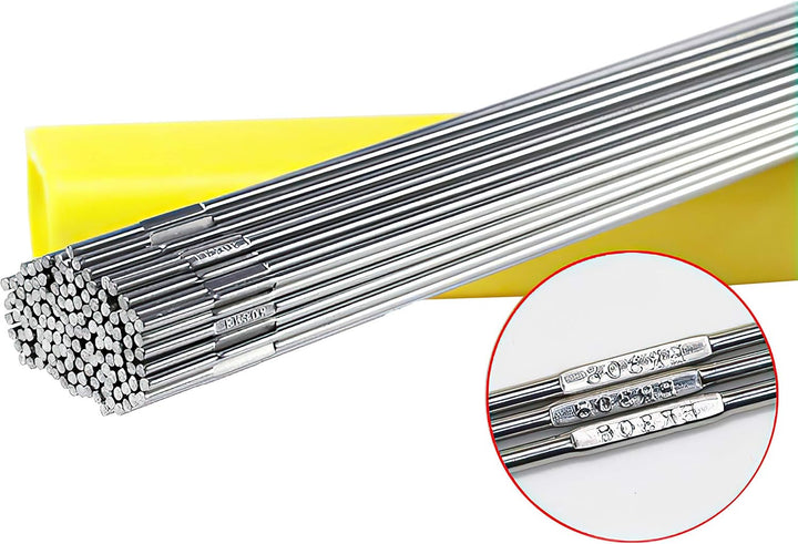 TEN-HIGH 50 Stücke ER316L Edelstahl WIG-Schweissstäbe 330mm Länge, Durchmesser 16mm 16*330mm 50 Stüc