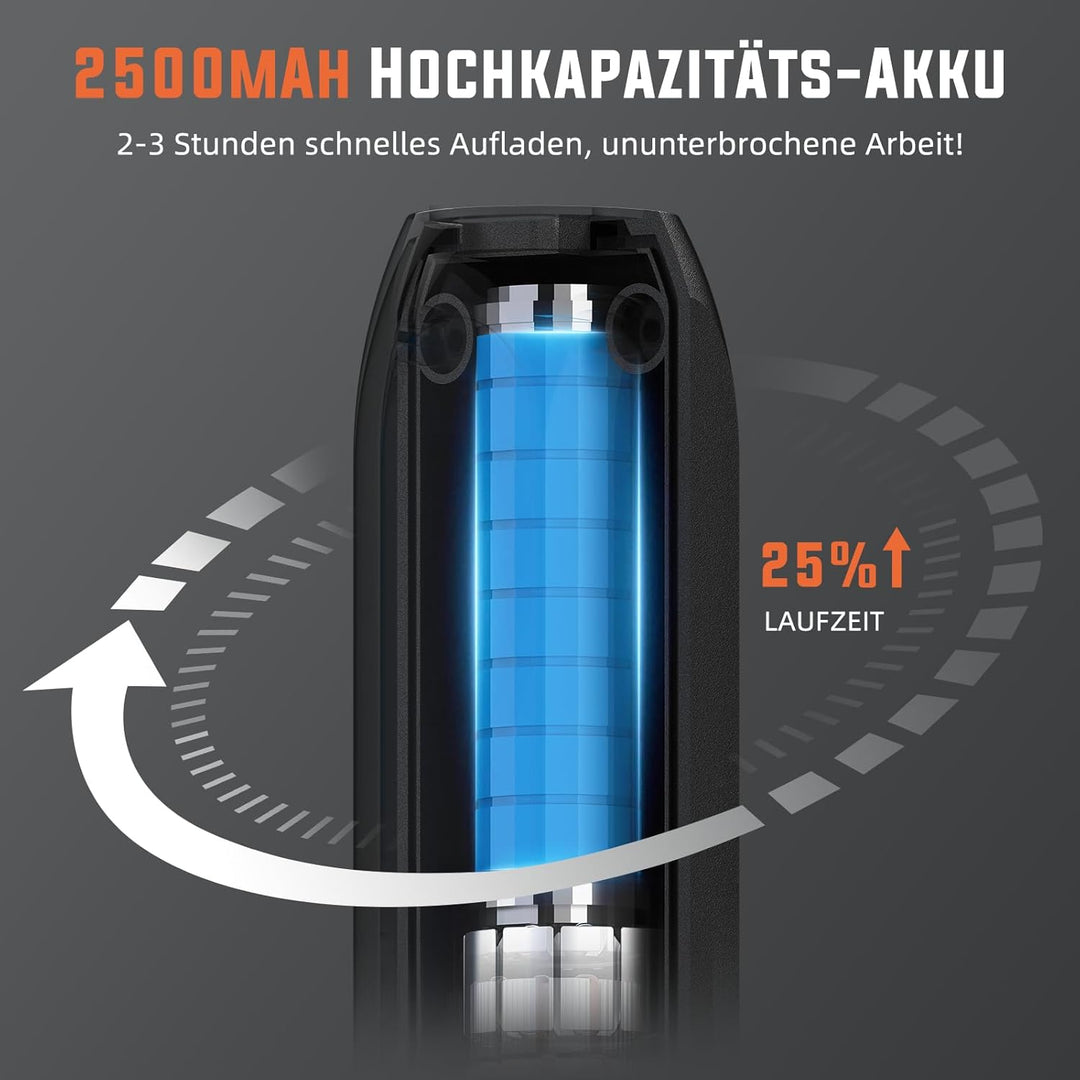 Katerk Mini Akku Multifunktionswerkzeug,5 Gang Rotationswerkzeug Set,5000-20000 U/min & 70 Zubehörte
