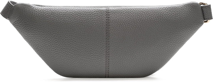 Lazarotti Bologna Leder Gürteltasche Damen | längenverstellbarer Tragegurt | grosse Bauchtasche 31 c