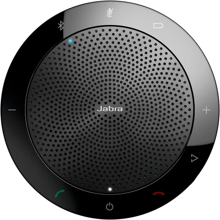 Jabra Speak 510 Speaker — Portable Bluetooth Speaker & Logitech C920 HD PRO Webcam, Full-HD 1080p, 7
