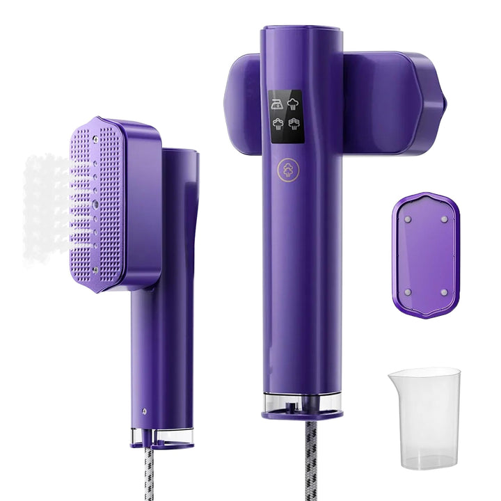 Steamer Dampfglätter 1200 W, 100–240 V Dual-Spannung-Reisebügeleisen, 15S Schnellaufheizung, 2-in-1-