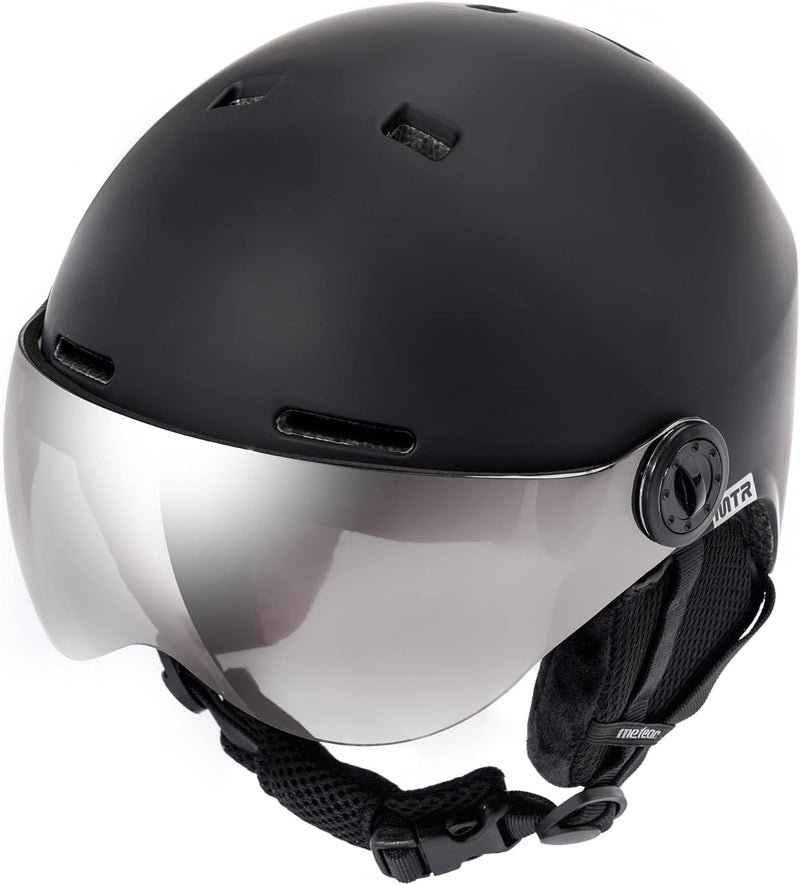 meteor Skihelm Kinder Snowboard Helm Herren Ski Helmet fur Mädchen Jungen Skihelm Damen S (53-55cm)