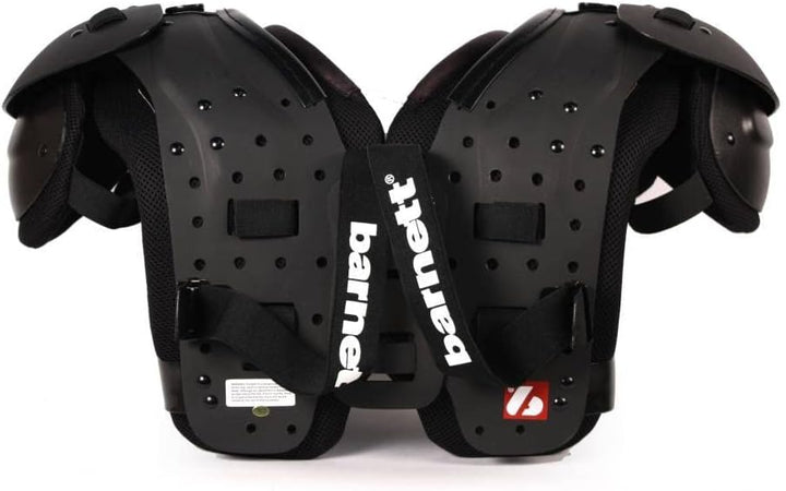 Shoulderpad Mark III American Football Schulterschutz Profi, Farbe schwarz XXL, XXL