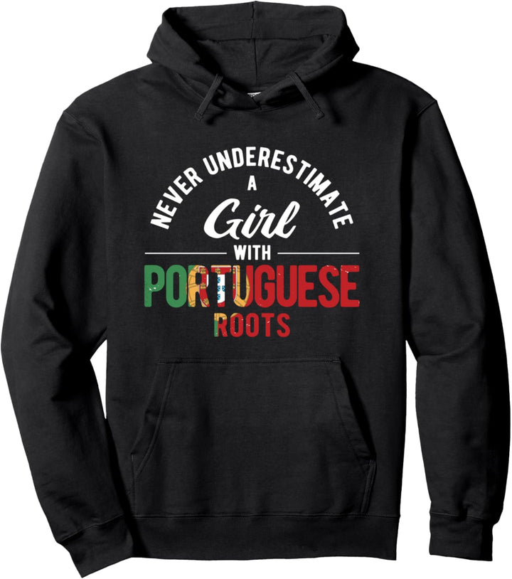 Portuguese Roots Portugiesische Wurzeln Portugal Pullover Hoodie