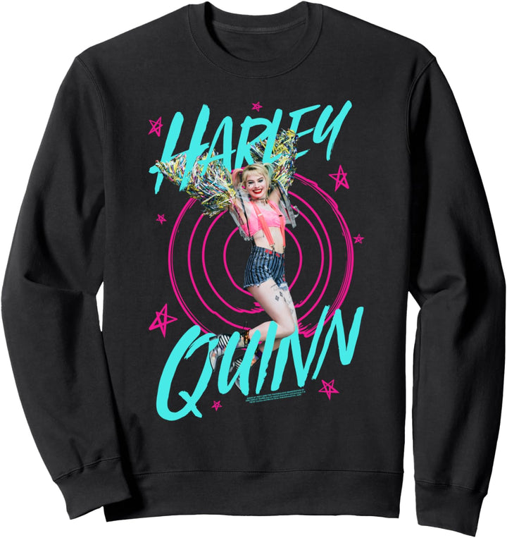 Birds of Prey Harley Quinn On Target Sweatshirt