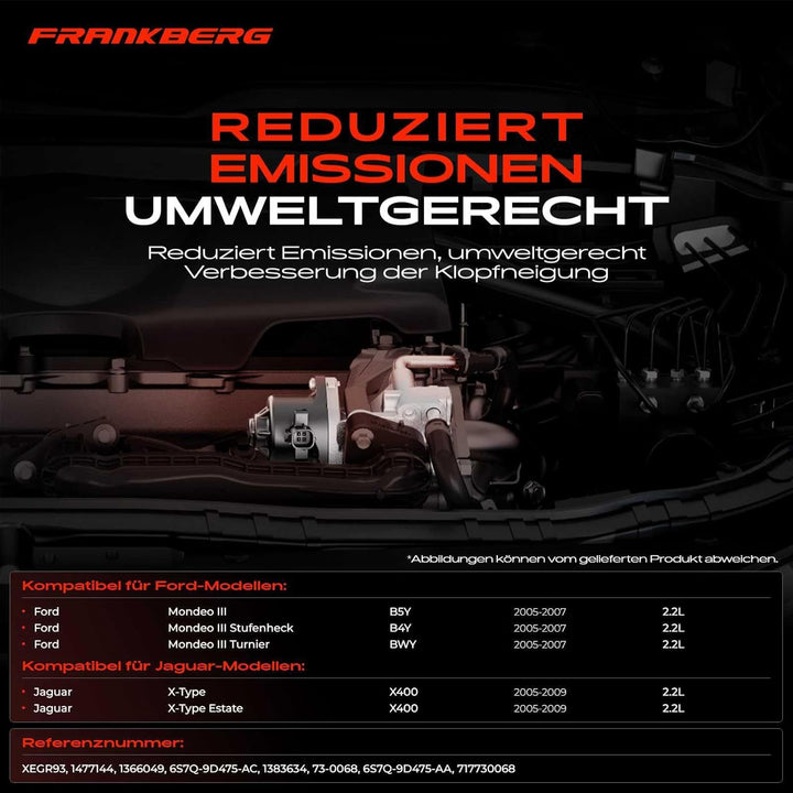AGR-Ventil Abgasrückführung für Mondeo III B5Y B4Y BWY X-Type CF1 2.2L Diesel 2005-2009 1477144