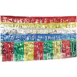Party-Discount Fransengirlande, 10m, blau