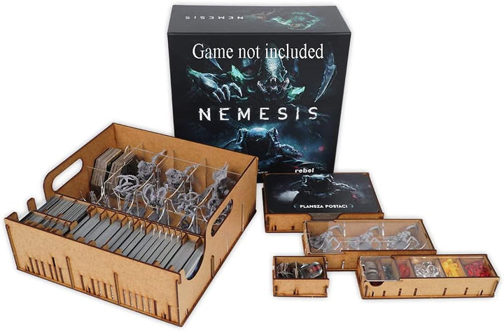 docsmagic.de Organizer Insert for Nemesis Box - Einsatz, Nemesis