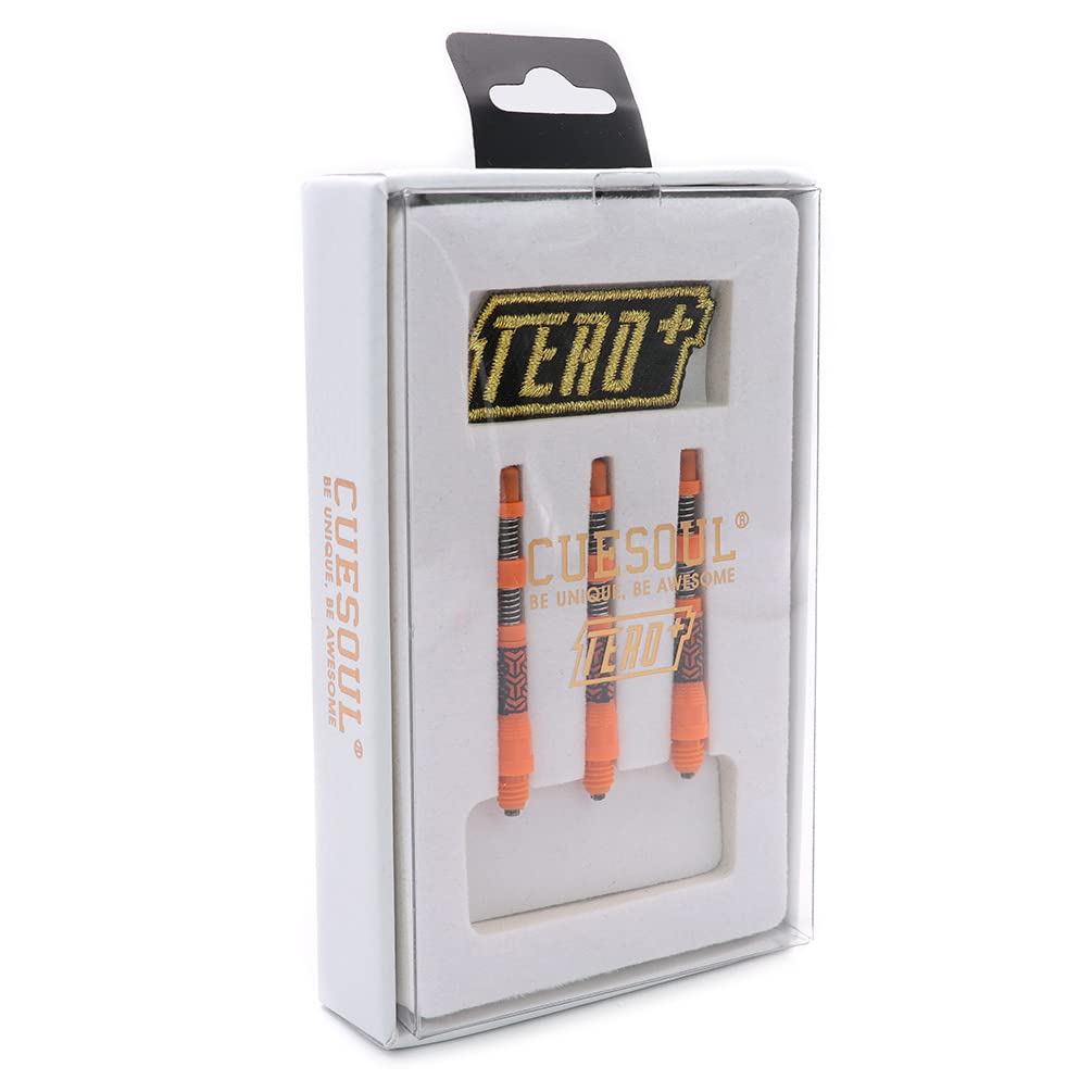 CUESOUL TERO+ AK7P Dart Shafts, Neues Double Direction Teleskop und Rotating Dart Flights System ora