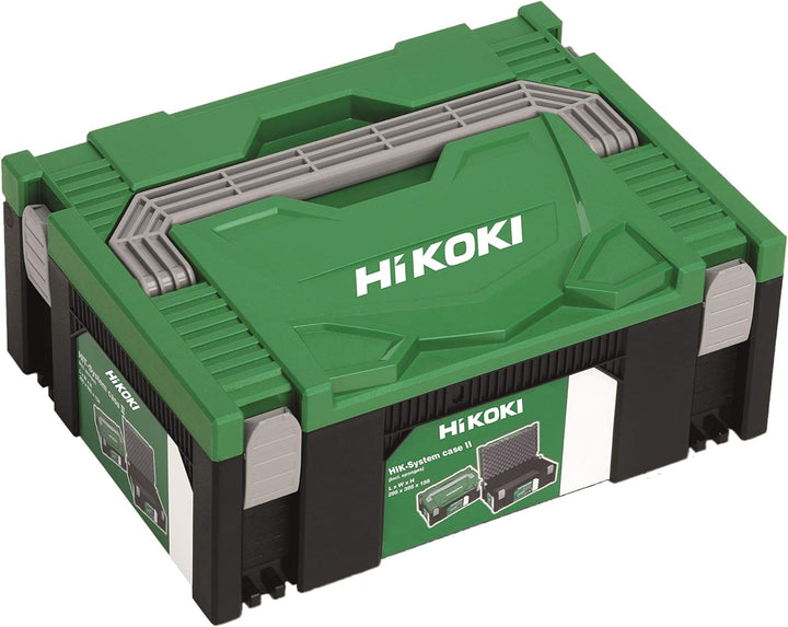 Hikoki 402539 Transportkoffer HSC II, Kunststoff, Grün Schwarz, 295x395x158 mm