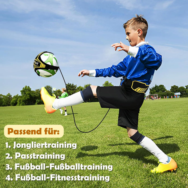 Sportout Fussball/Volleyball/Rugby Kick Throw Trainer Solo Fussball Trainingszubehör Kinder Fussball