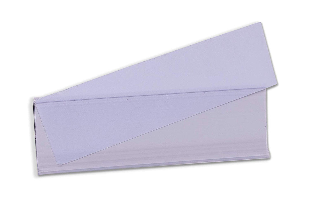 Selbstklebende Etikettenhalter für Einstecketiketten 500 mm Breit/Tickethalter/Etiketten Halter (42