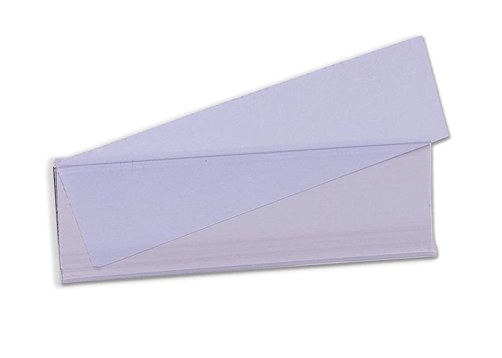 Selbstklebende Etikettenhalter für Einstecketiketten 300 mm Breit/Tickethalter/Etiketten Halter (26