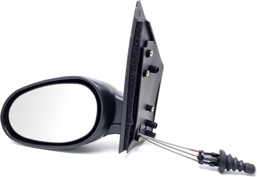 BSSTORE Rückspiegel für Sm@rt FORTWO von 1998 bis 2006 (450) Komplett mit Mechanischer Einstellung (