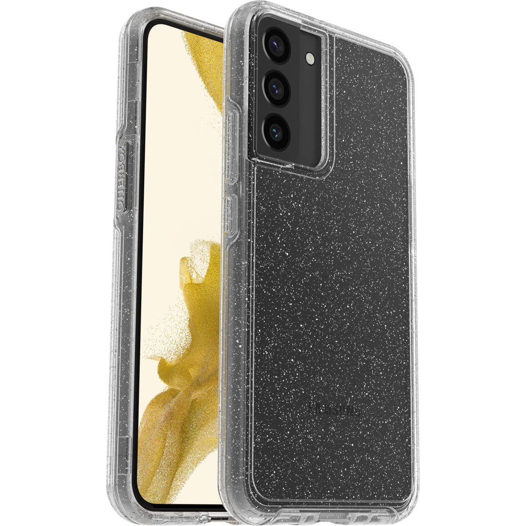 OtterBox Symmetry Clear Hülle für Galaxy S22+, sturzsicher, schützende Hülle, 3x getestet nach Milit