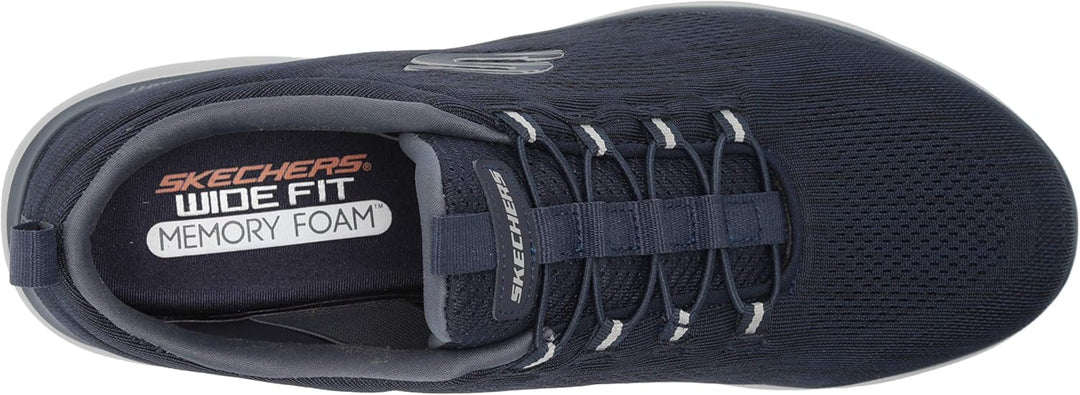 Skechers Damen Bobs Squad Sneaker 40.5 EU Weit Marineblau, 40.5 EU Weit Marineblau