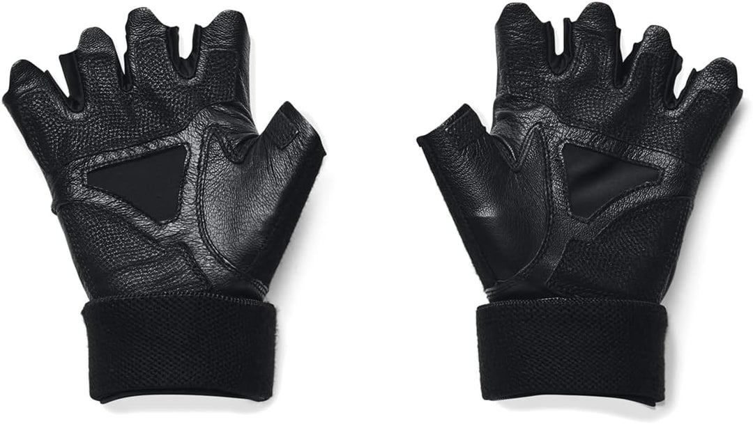 Under Armour Mens Men's Ua Weightlifting Gloves Half Finger LG Schwarz, LG Schwarz