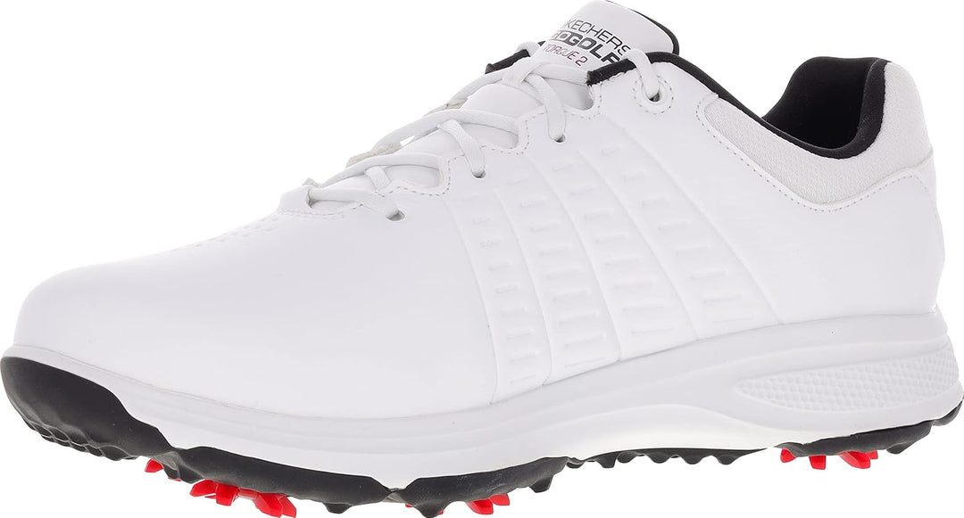 Skechers Herren Torque Waterproof Golf Shoe Golfschuh 41 EU Sohle Weiss Schwarz, 40 EU