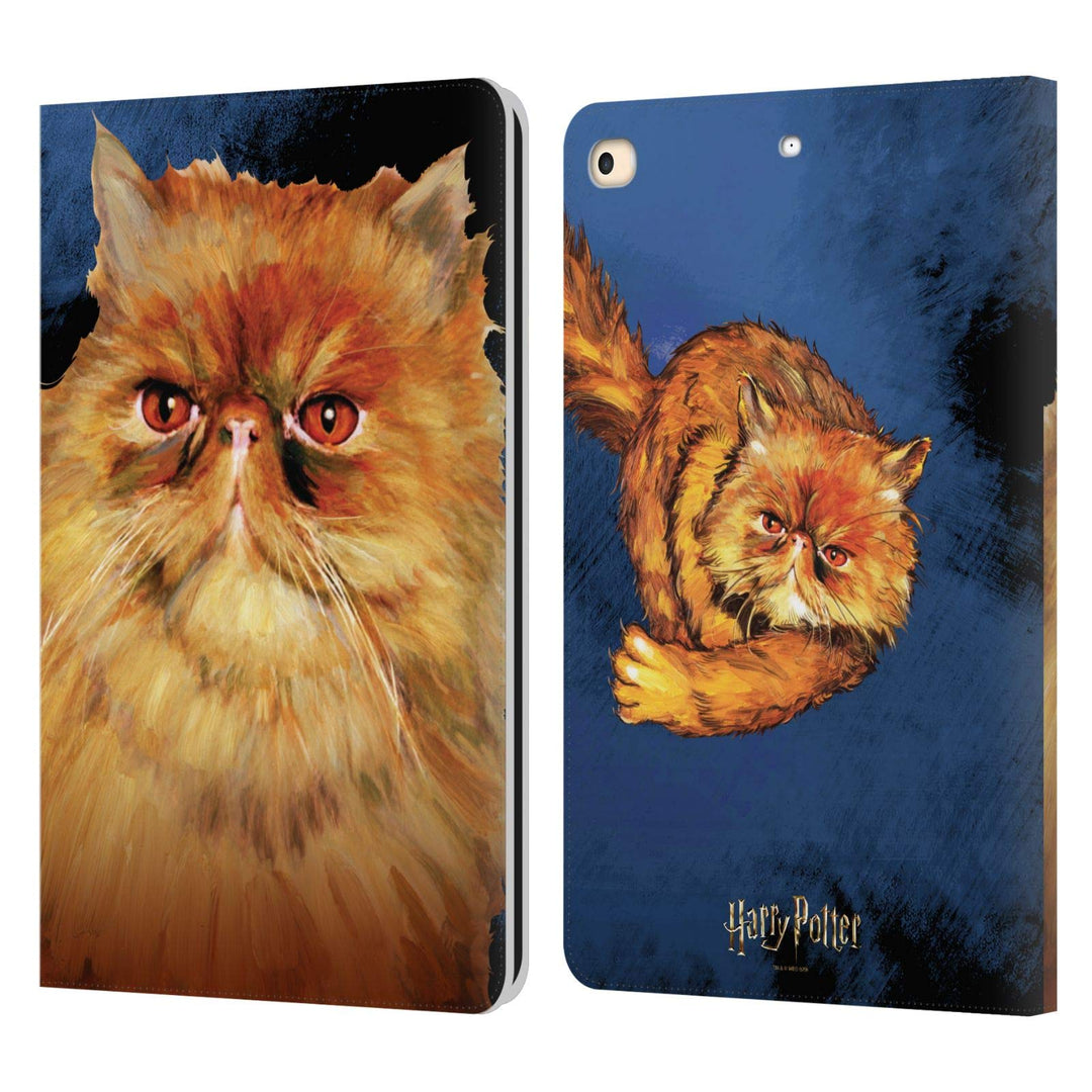 Head Case Designs Offizielle Harry Potter Crookshanks Prisoner of Azkaban II Leder-Wallet-Hülle Komp