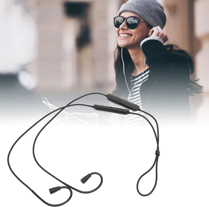 Annadue Ersatz-Kopfhörer-Bluetooth-Adapterkabel für Sennheiser, Kabelloses Kopfhörerkabel mit Mikrof