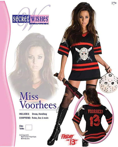 Rubie's Official Ladies Miss Jason Voorhees Freitag der 13., Erwachsenen Kostüm - X-small. XS, XS