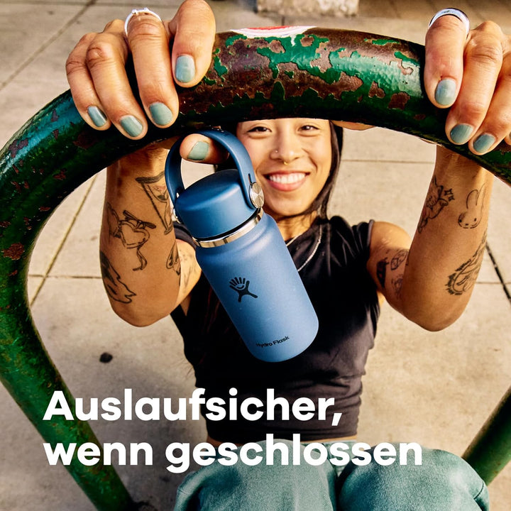 Hydro Flask – Micro Hydro 200 ml (6.7 oz) – Auslaufsichere, isolierte Mini-Flasche mit Clip-On-Trage