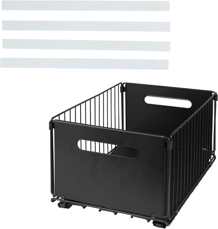 HUOLE Küchenschublade, ausziehbare Schrank-Organizer, ausziehbare Schubladen, ausziehbare Regale für