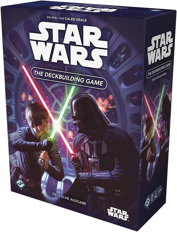 Fantasy Flight Games, Star Wars: The Deckbuilding Game, Kennerspiel, Kartenspiel, 2 Spieler, Ab 12+