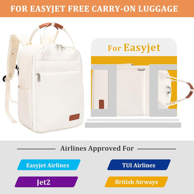 Lossga Für Easyjet Handgepäck 45x36x20cm Rucksack für Wizzair Flugzeug Tasche Travelite Reisetasche