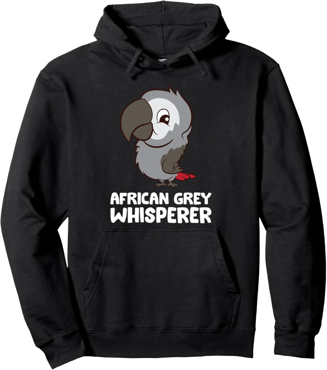 African Grey Whisperer Love African Grey Papageien Pullover Hoodie