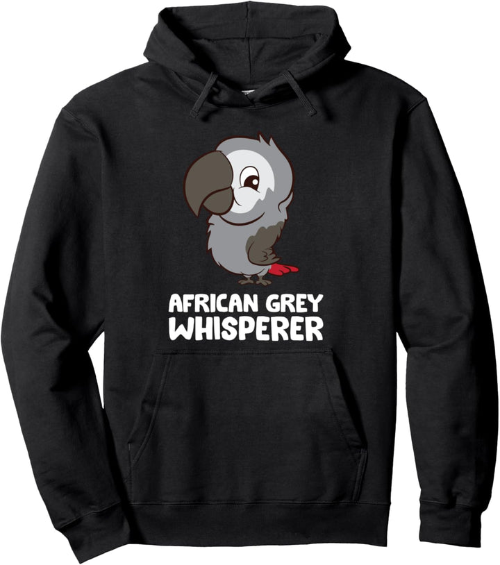 African Grey Whisperer Love African Grey Papageien Pullover Hoodie