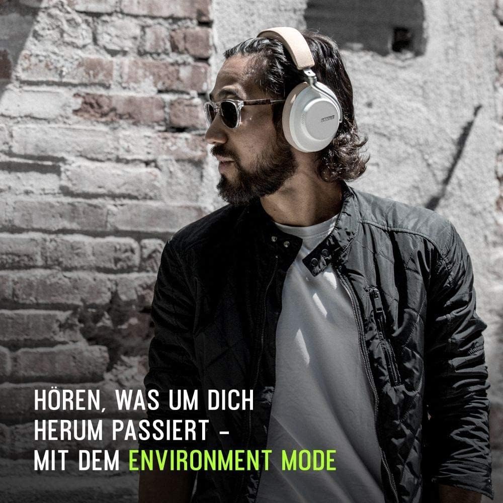 Shure AONIC 50 drahtlose Geräusch -Stornierungskopfhörer, Bluetooth 5 Wireless, Ohr -Ohr -Anpassung,