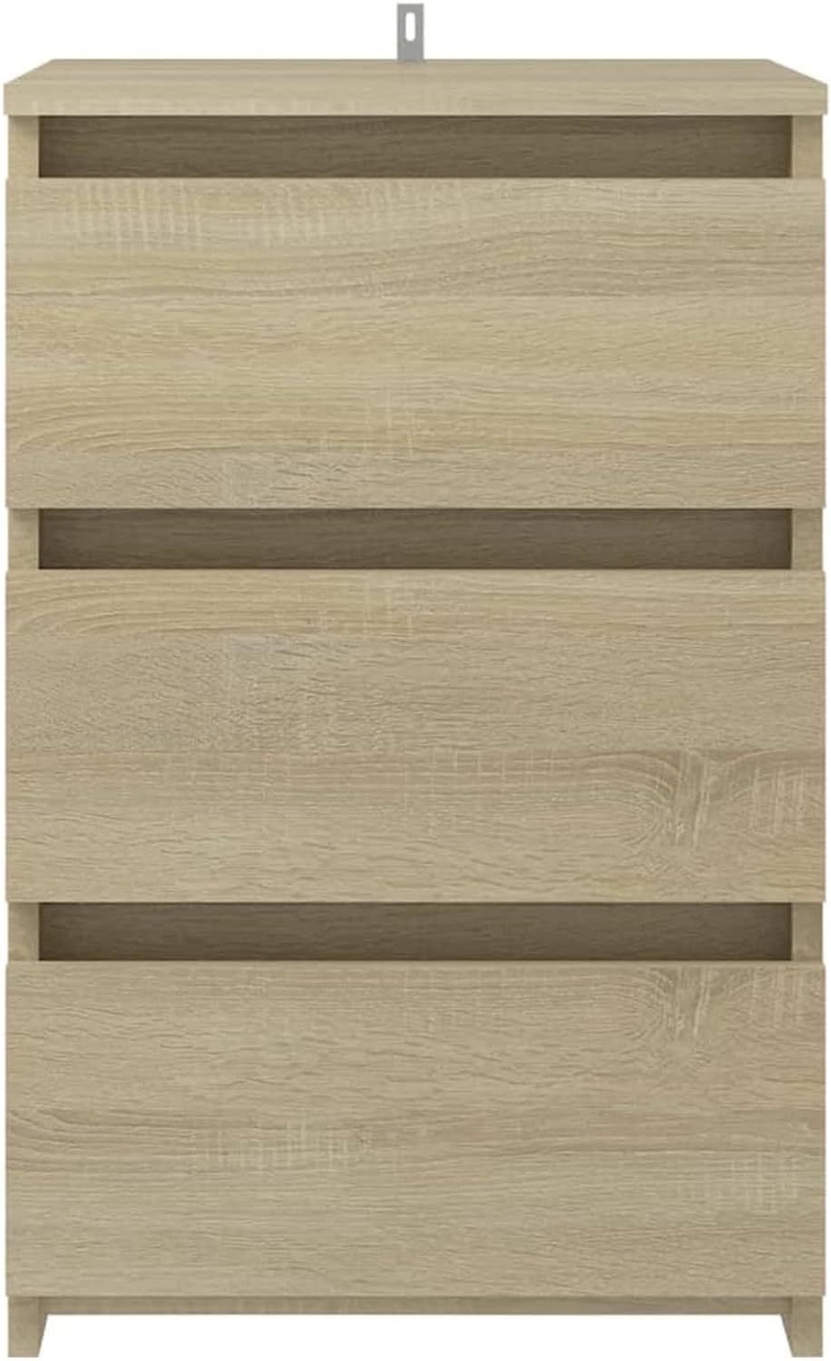 Goliraya 2X Nachttisch mit 3 Schubladen Nachtschrank Nachtkonsole Nachtkommode Schlafzimmer Schrank