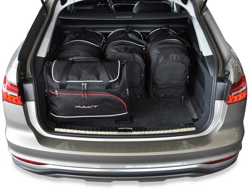 KJUST Dedizierte Kofferraumtaschen 5 stk kompatibel mit AUDI A6 AVANT C8 2018+