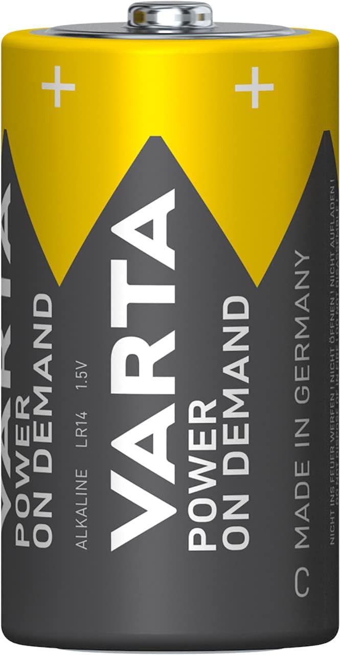 VARTA Batterien C Baby, 12 Stück, Power on Demand, Alkaline, Vorratspack, smart, flexibel, leistungs