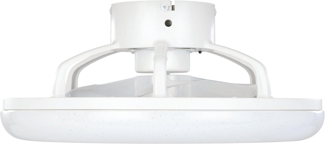 EGLO Deckenventilator mit LED Beleuchtung Kostrena, Ventilator Decke dimmbar mit Fernbedienung, Time