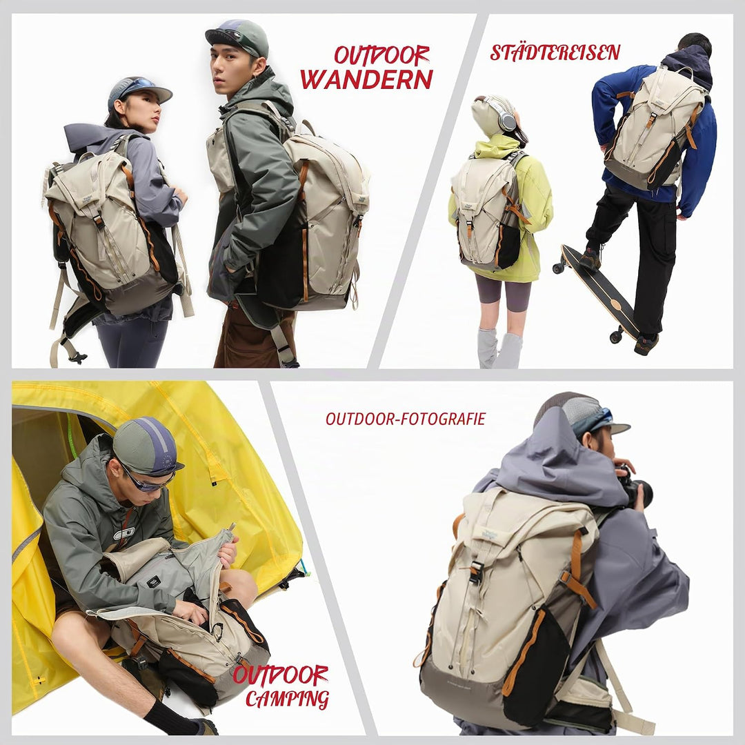 VSGO Pocket Ranger Kamera Tasche, Outdoor Kamera Rucksack mit faltbarem Futter spiegellose/DSLR Kame