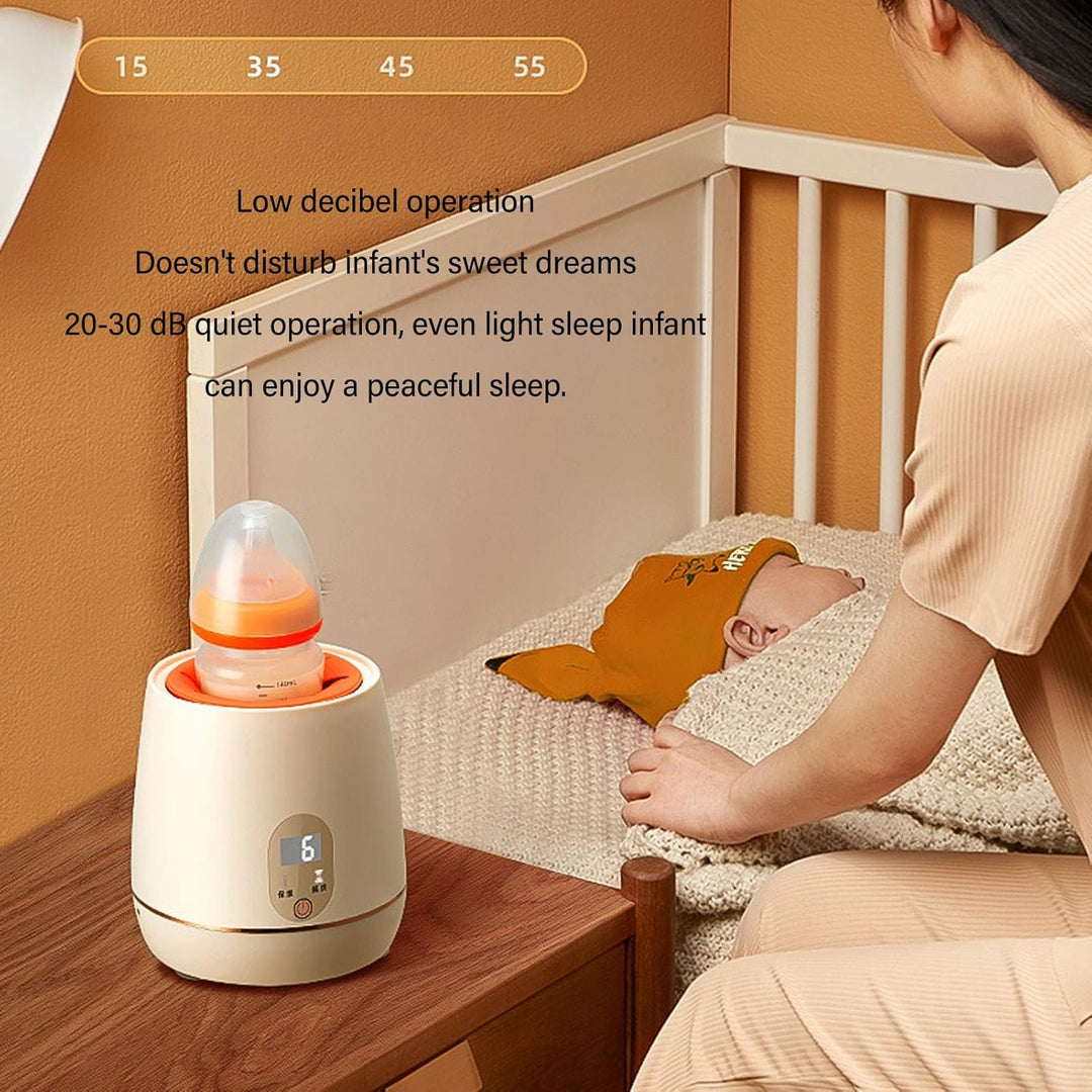 Milchflaschenwärmer, 1500 mAh, automatische Milchpulver-Mischfunktion, Babyflaschen-Shaker, einfach