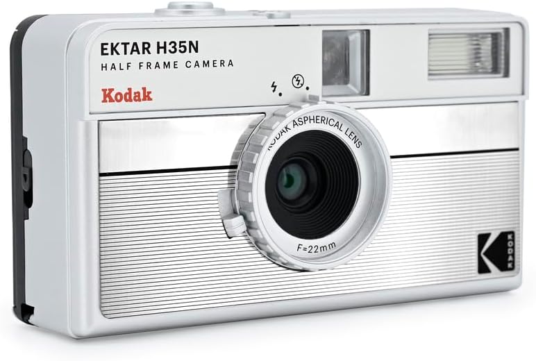 KODAK EKTAR H35N Halbformat-Filmkamera, 35 mm, wiederverwendbar, Bulb-Funktion, Sternfilter, beschic