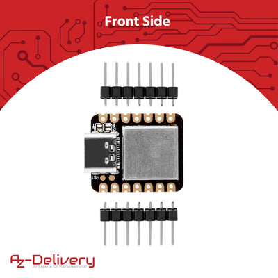 AZDelivery 3 x Hochwertiges Mini Entwicklungsplatine mit verschiedenen Schnittstellen und multifunkt