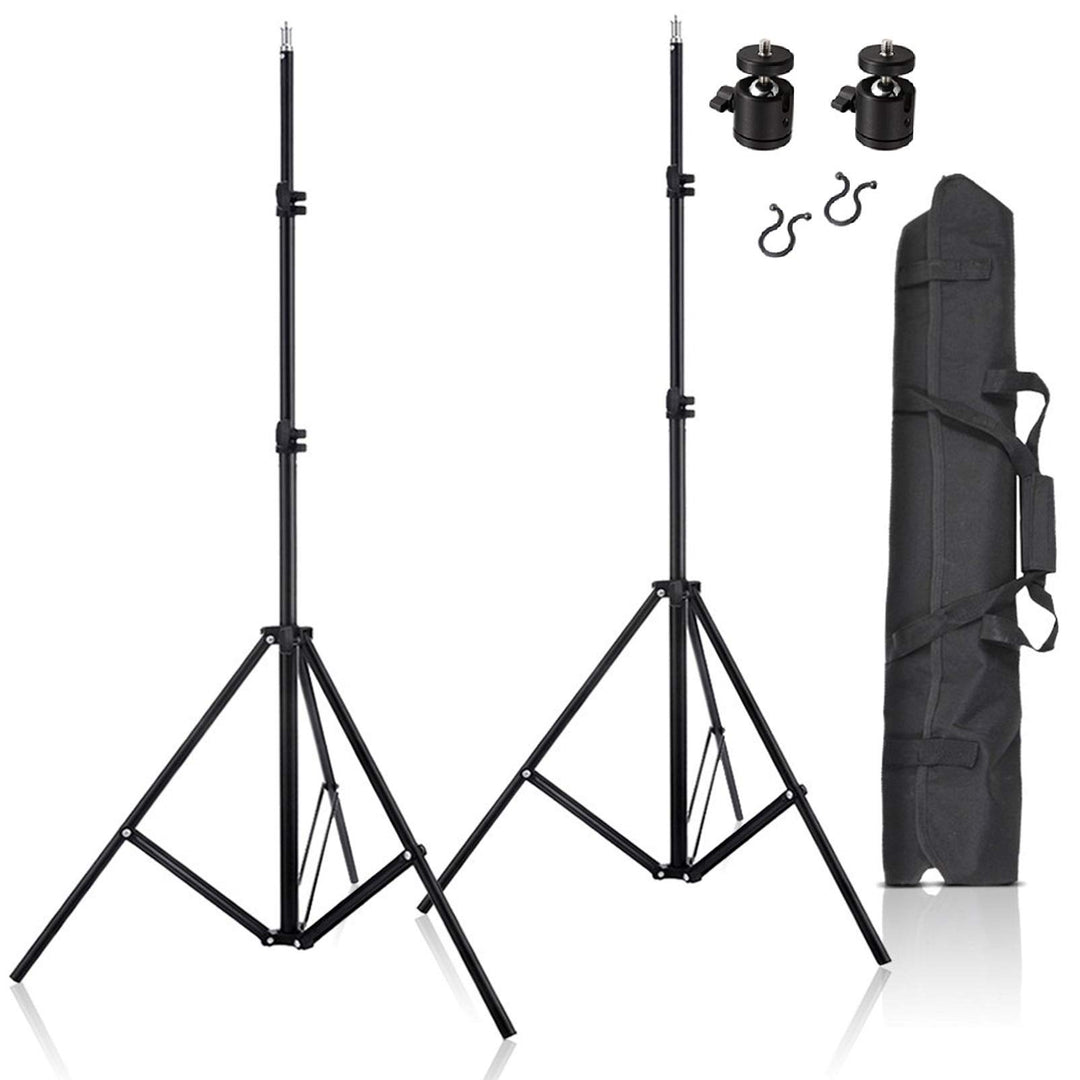 Selens 200cm Lichtstativ Light Stand Kit 2 Stück für HTC Vive VR Spiel Fotografie Produkt, Einstellb