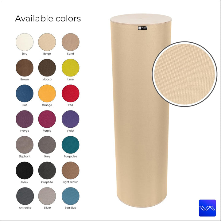 Bluetone Acoustics Tube BassTrap - Premium Bassfalle 100cm - Akustikpaneele - Bass Trap - Schallabso