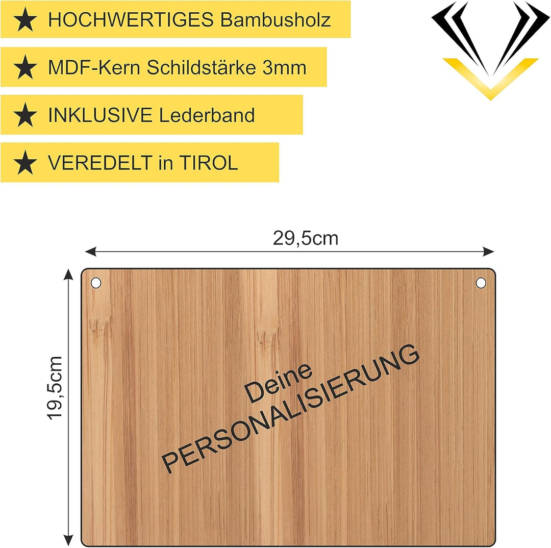 Schild für die Hochzeit, Vintage Schild aus Holz für die Trauung, Hier kommt die Braut personalisier