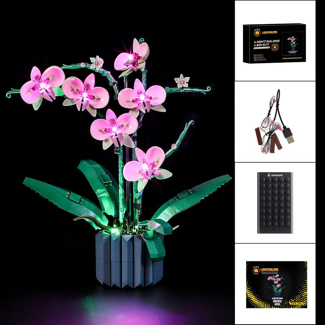 LIGHTAILING Licht-Set Für Lego-10311 Orchidee - Led-Beleuchtungsset Kompatibel Mit Lego Bausteinen M