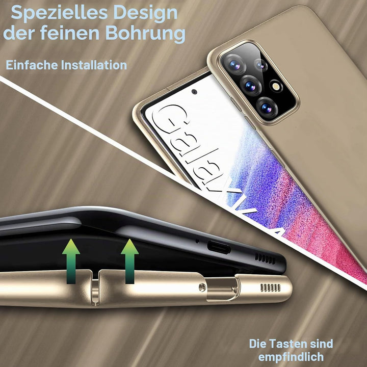 sqgylgl Ultra Dünn Hülle für Samsung Galaxy A53 5G, Extrem Dünn Matte Finish A53 Handyhülle PC Schal