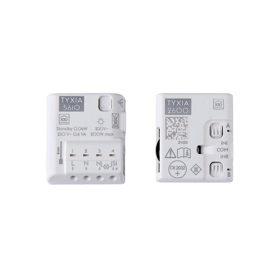 Delta Dore Pack Tyxia 501 6351407 – Pack Switch kabellos mit Neutral